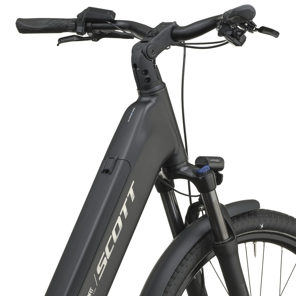 Električno treking kolo SCOTT Sub Sport 40 Wave black 2027 Električno treking kolo SCOTT Sub Sport 40 Wave black 2027