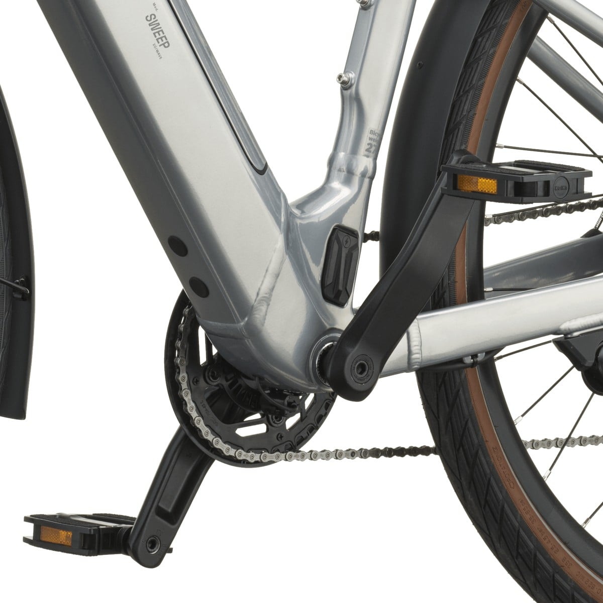 Električno treking kolo SCOTT Sweep 20 Wave chrome silver 2027 Električno treking kolo SCOTT Sweep 20 Wave chrome silver 2027