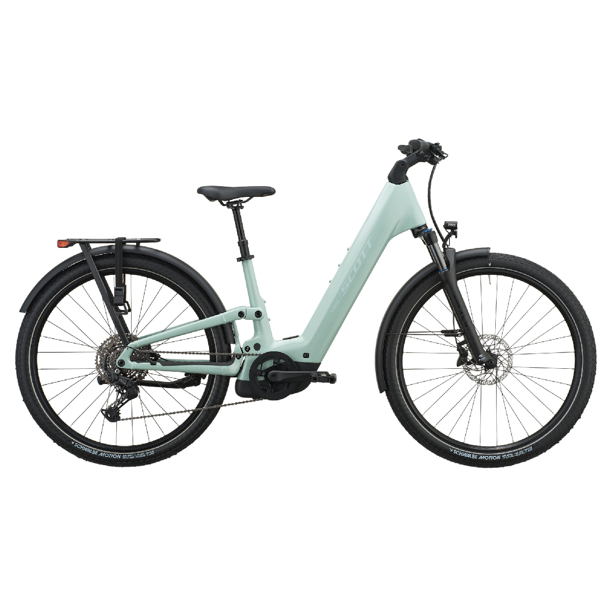 Električno treking kolo SCOTT E-Ville 20 silt green 2027 Električno treking kolo SCOTT E-Ville 20 silt green 2027