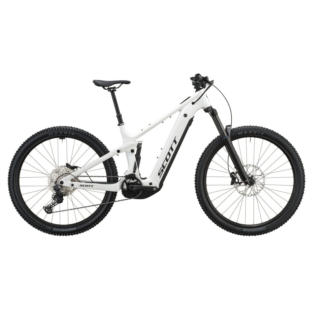Električno gorsko kolo SCOTT Strike 40 pearl white 2027