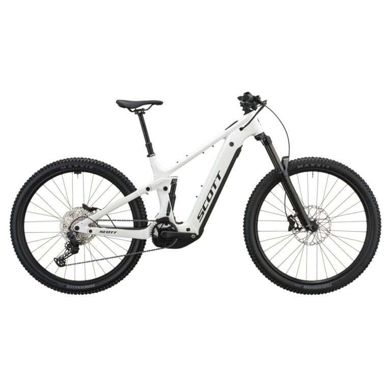 Električno gorsko kolo SCOTT Strike 40 pearl white 2027 Električno gorsko kolo SCOTT Strike 40 pearl white 2027