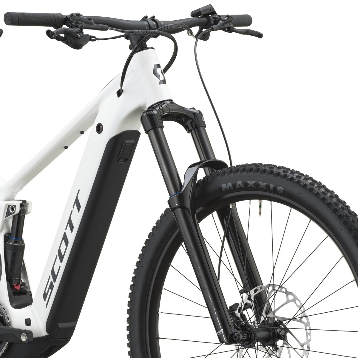 Električno gorsko kolo SCOTT Strike 40 pearl white 2027
