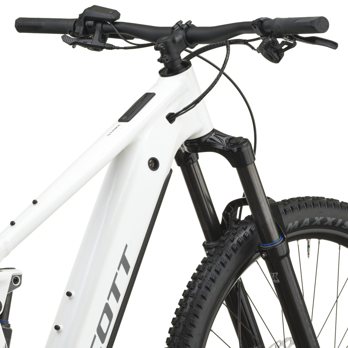 Električno gorsko kolo SCOTT Strike 40 pearl white 2027