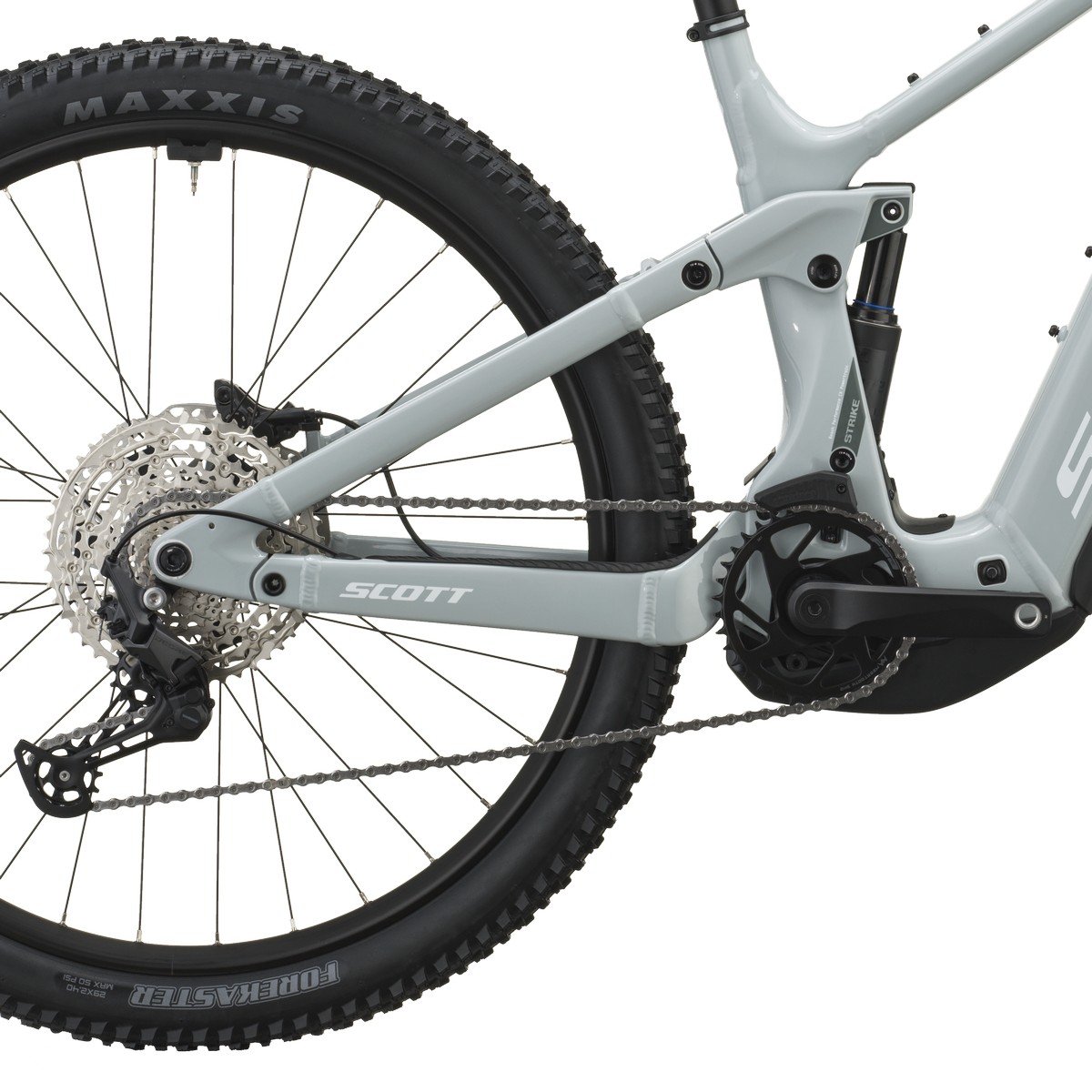 Električno gorsko kolo SCOTT Strike 40 quarry grey 2027 Električno gorsko kolo SCOTT Strike 40 quarry grey 2027