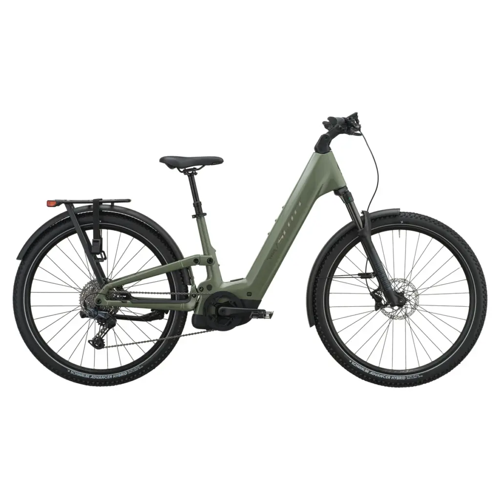 Električno treking kolo SCOTT E-Ville 10 SUV tawny green 2027 Električno treking kolo SCOTT E-Ville 10 SUV tawny green 2027
