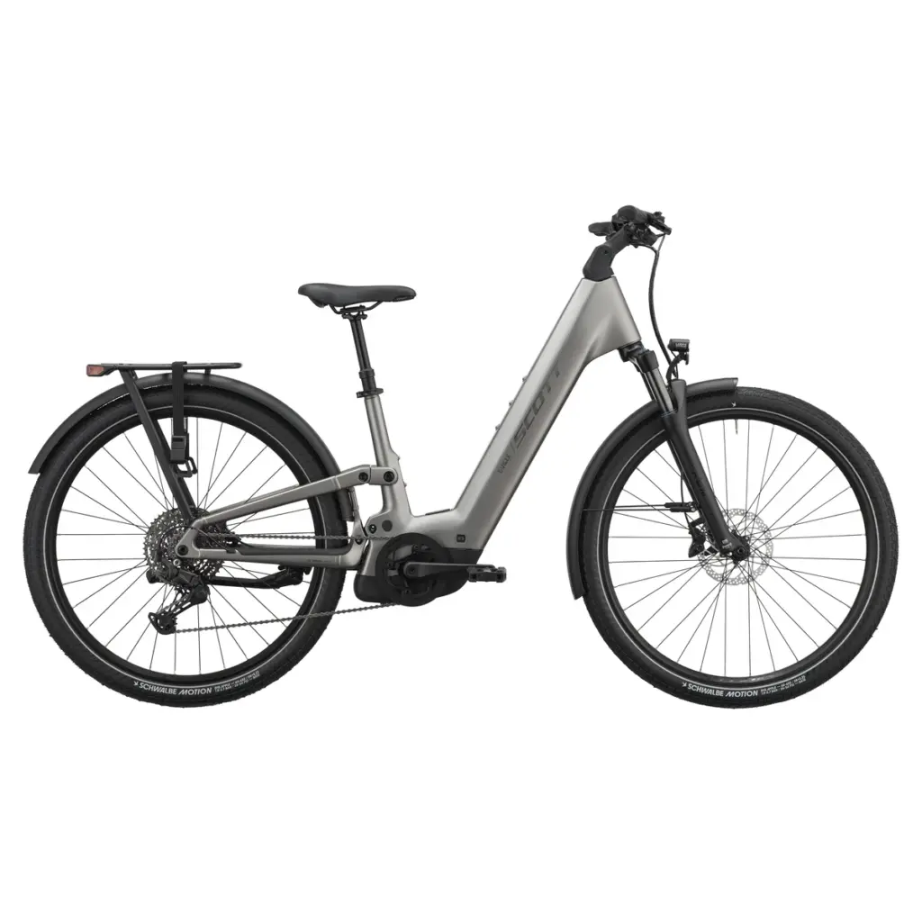Električno treking kolo SCOTT E-Ville 20 grey 2027 Električno treking kolo SCOTT E-Ville 20 grey 2027