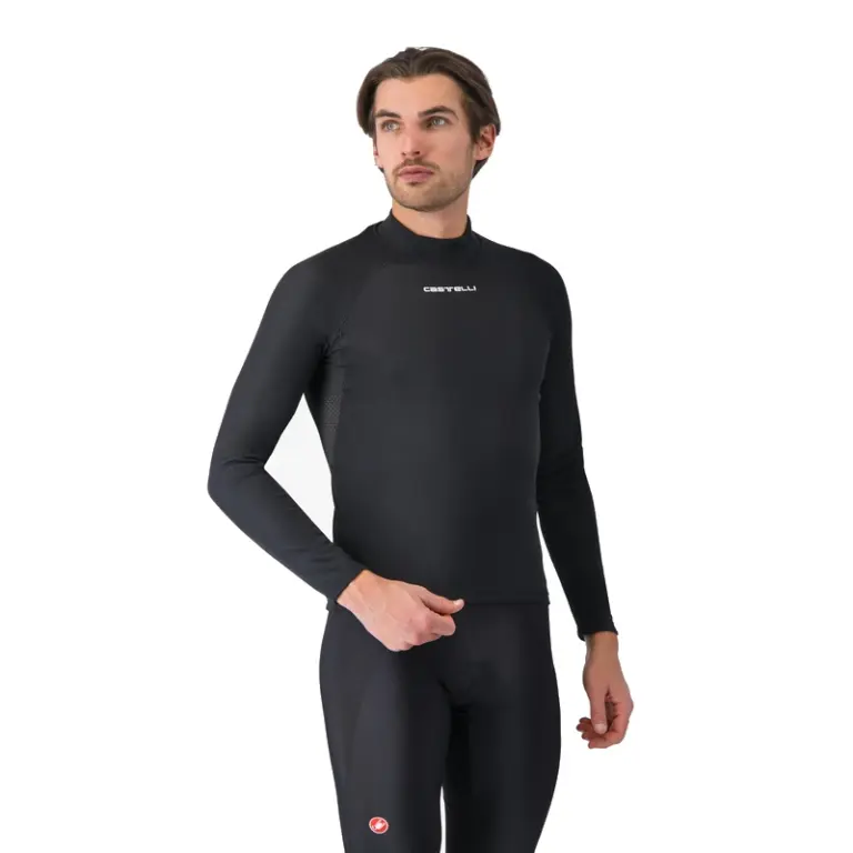 Termo podmajica CASTELLI Flanders 2 LS black Termo podmajica CASTELLI Flanders 2 LS black