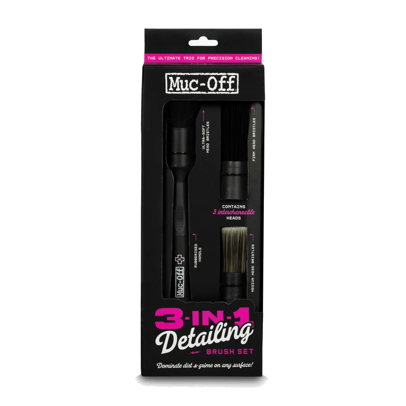Set krtač MUC-OFF 3 in 1 Detailing Brush Set krtač MUC-OFF 3 in 1 Detailing Brush